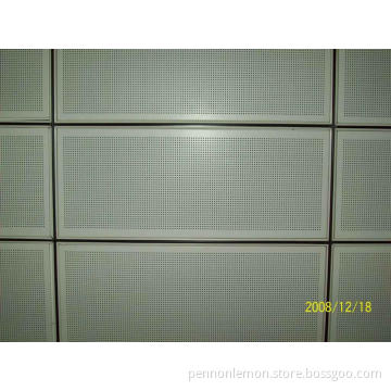 suspended metal square ceiling